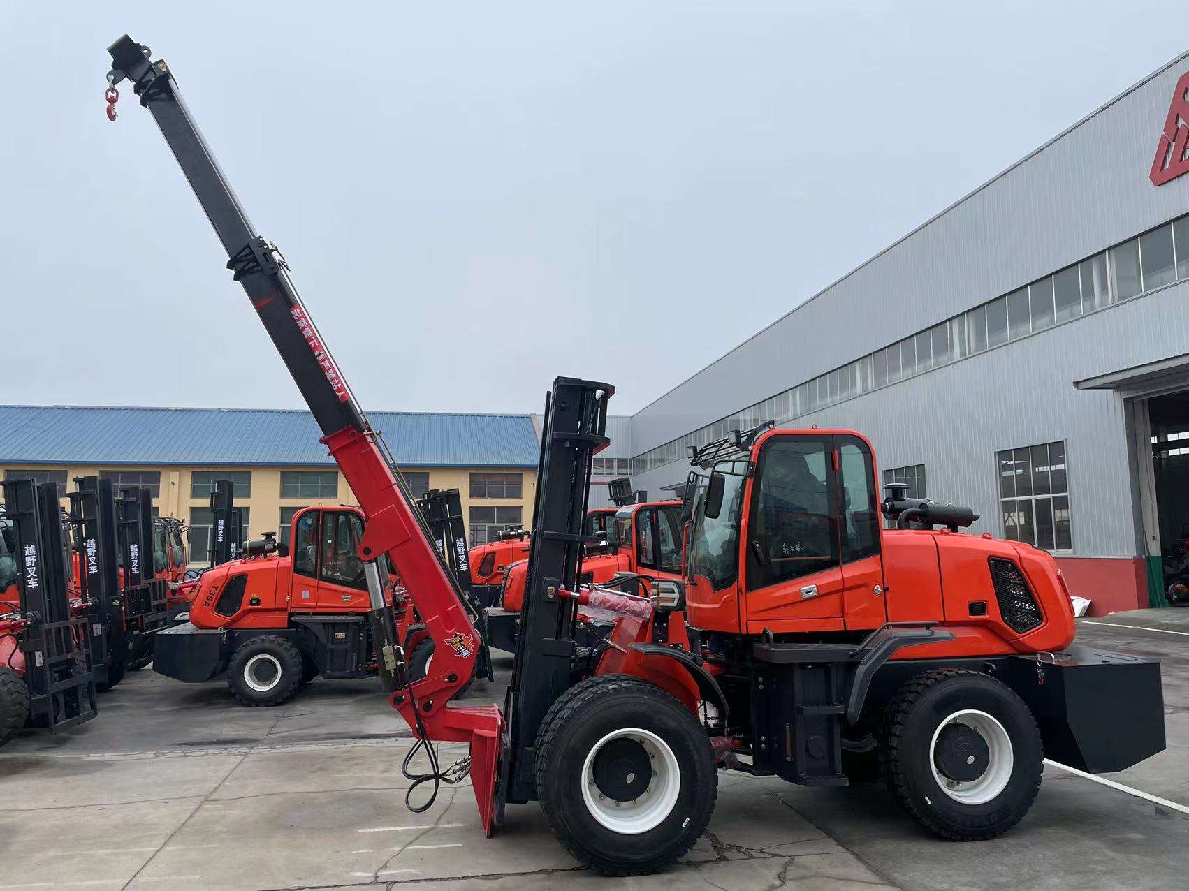 Liugong-50 All-terrain forklift