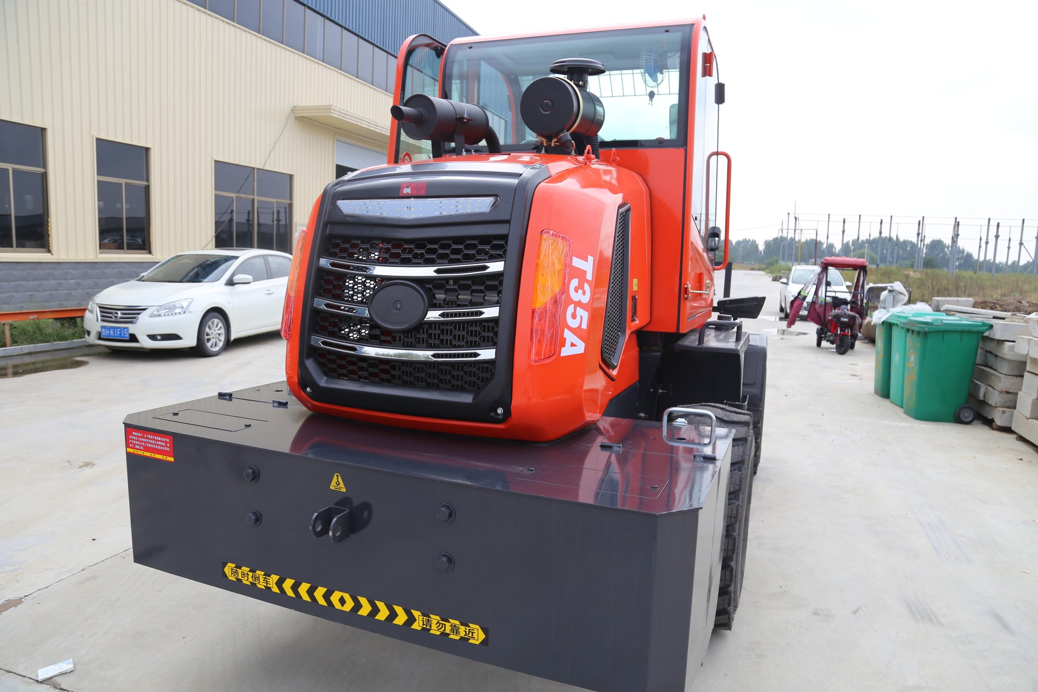 Liugong-35 All-terrain forklift